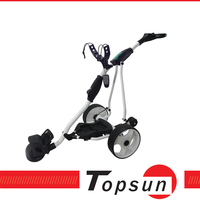 Chariot de golf télécommandé 2026 avec design ergonomique et contrôle automatique en descente &amp;   Système de pliage compact