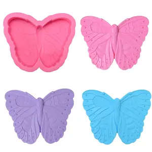Diy Animal Butterfly Plaster Diffuser Stone Mold 3D Butterfly Silicone Plaster Aromatherapy Candle Mold