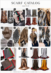 Foulard Carré pour Femme à Prix Attrayant, Idéal Printemps, Automne et Hiver, Cadeau d'Été - Product Image 3