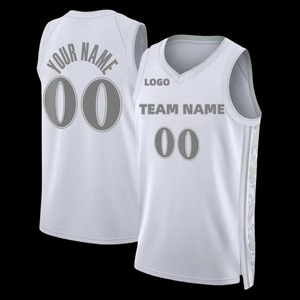 Ensemble d'uniformes de basket-ball réversibles personnalisés Maillot en maille de polyester respirant Shorts de grande taille Équipement de basket-ball universitaire pour hommes - Product Image 1