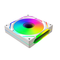Ventilateurs RGB pour ordinateur LOVINGCOOL OEM Sample 120 mm, ventilateur CPU, refroidisseur de boîtier ARGB, connecteur PWM, ventilateur silencieux pour boîtier PC, ventilateur RGB inversé avec télécommande