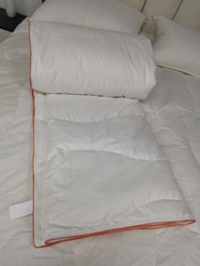 Edredón con relleno <span class=keywords><strong>de</strong></span> <span class=keywords><strong>plumas</strong></span> para invierno, edredón <span class=keywords><strong>de</strong></span> plumón <span class=keywords><strong>de</strong></span> ganso y pato, Natural y cómodo - Product Image 6
