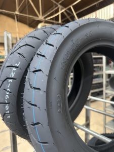 12 inch Scooter lốp 110/90-12 vành và lốp xe gắn máy bánh xe không săm/Ống loại lốp llantas Moto rim 12 - Product Image 2