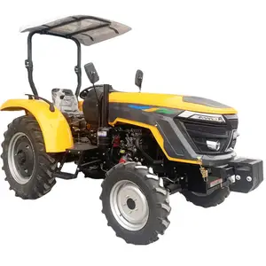 Chinese golden supplier 4x4 Tractor With Loader Agricultural Machinery & Equipment Tractor 4WD Farm Tractor Front Loader