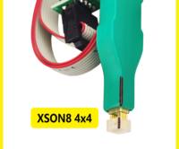 Cable de recuperación de datos HDD U/XSON8-3x4/4x4mm con pines Pogo de programación sin desmontaje de 0.8mm