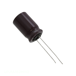 ตัวเก็บประจุแบบมีรูผ่าน1800 uF รัศมี1800 uF 20% 10V ตัวเก็บประจุผ่านรู UPJ1A182MHD จากผู้จัดจำหน่ายที่ได้รับอนุญาต - Product Image 1