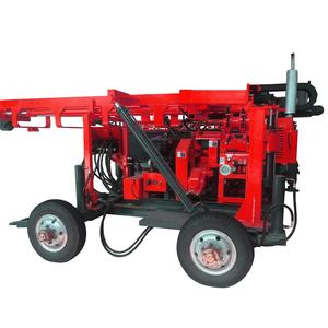 Machine de forage rotative hydraulique pour puits d'eau, 200m 230m, roues, pour roche dure, exploitation minière, sondage, forage - Product Image 3