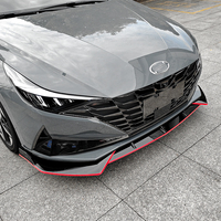 Hyun dai Elantra Kit de modification de la lèvre avant, déflecteur d'évitement de Collision, corps de sport, levage, apparence du véhicule Darth Vader st