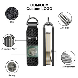 <span class=keywords><strong>Portachiavi</strong></span> in Metallo con Tracker Intelligente a Prezzo di Fabbrica, Minimalista in <span class=keywords><strong>Alluminio</strong></span>, Organizzatore Compatto, Regalo Aziendale per Uomini - Product Image 4
