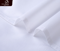 Ensemble de draps de lit d'hôtel en coton égyptien blanc 500TC, tissé de luxe, moderne, respirant, toutes saisons, avec housse de couette