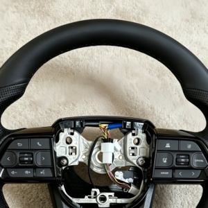 Volante de Cuero para Toyota Hilux Supra Mk5 Gr Corolla Gr86 Camry Land Cruiser Fortuner <span class=keywords><strong>Gt86</strong></span> Lc300 Fj Cruiser Lc200 - Product Image 2