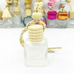 ที่กระจายน้ำหอมในรถแบบหลายช่อง,ขวดน้ำหอมแก้วเปล่าสีขุ่นตัวปรับอากาศจี้น้ำหอมขวดกระจายน้ำมันหอมระเหย - Product Image 5