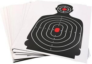 Không dính bóng săn bắn đào tạo giấy mục tiêu phản ứng Splatter phạm vi mục tiêu bắn mục tiêu huỳnh quang giấy - Product Image 3