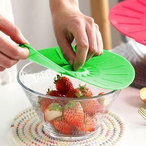 Tapa de Silicona al Vacío para Almacenamiento de Alimentos, para Tazas, Tazones, Ollas y Otras Piezas de Utensilios de Cocina - Product Image 3