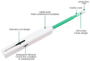 Popular Products Fiber Optic Cleaner Cleans SC FC ST 2.5mm <b>Adapters</b> and Ferrules with Over 800 Cleans for SFP Module - Product Image 2