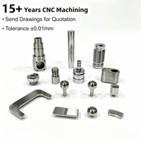 Composants usinés CNC en acier inoxydable 304 316, tournage et fraisage de précision pour la fabrication de pièces de quincaillerie d'automatisation sur mesure