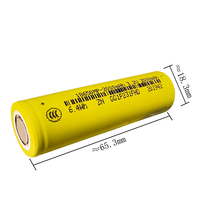 Batería LiFePO4 18650 de 2000mAh, 3.2V, Recargable, para Suministro de Energía Industrial y Portátil