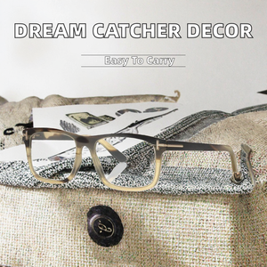 Gafas de Sol Profesionales de Lujo con Marco Redondo Transparente Hechas a Mano con Cuerno de Búfalo para Hombre y Mujer, Regalo Empresarial Elegante y Natural - Product Image 3