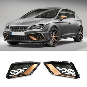 Marco de Luz Antiniebla para Coche, Personalizado de Fábrica, ABS Negro Brillante, Cubierta de Luz Antiniebla, Rejilla para Seat <span class=keywords><strong>Leon</strong></span> Cupra/<span class=keywords><strong>FR</strong></span> MK3.5 2016-2019 - Product Image 1