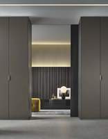 Armoire d'angle moderne YK pour dressing, style italien, meuble de rangement DIY pour appartement, idéal pour le rangement des vêtements