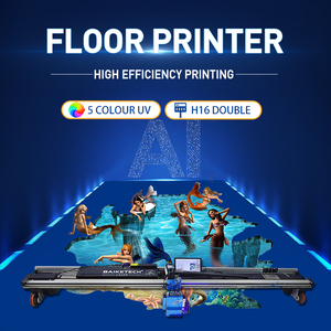 Imprimante de sol 3D UV automatique économique à IA, <span class=keywords><strong>peintre</strong></span> de sol, intérieur/extérieur, carreaux de ciment, peinture époxy, machine de peinture pour les espaces de stationnement - Product Image 2
