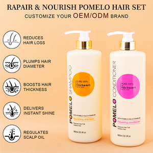 Shampooing réparateur profond avec logo personnalisé pour la prévention de la perte de cheveux à base de He Shou Wu naturel et biologique, <span class=keywords><strong>sans</strong></span> <span class=keywords><strong>sulfate</strong></span>, et après-shampooing - Product Image 4