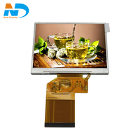 Module d'affichage LCD TFT CHIMEI 3,5 pouces 320x240 350 nits avec haute visibilité Modèle LQ035NC111