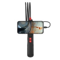 Endoscope pour iPhone et iPad, version endoscope pour canon de fusil, caméra d'inspection compatible avec iOS, Android et PC