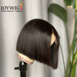 <span class=keywords><strong>Parrucche</strong></span> Bob a Taglio Dritto per Donne di Colore Joywigs, Chiusura in Pizzo 2*6, <span class=keywords><strong>Capelli</strong></span> Umani Grezzi Allineati alla Cuticola, Doppio Filamento, Fornitore di Fabbrica - Product Image 1