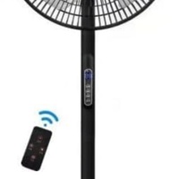 Échantillon gratuit Ventilateur sur pied à minuterie 16 pouces Ventilateur sur pied oscillant 8 vitesses de vent Écran tactile avec télécommande