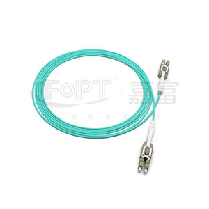 Câble de raccordement Ethernet à haute densité Uniboot LC Duplex OM3-300 inversion de polarité sans outil 1-20M longueur personnalisée pour la communication - Product Image 3