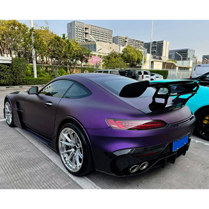 Kit de Carrocería de Fibra de Carbono Seca PP para Modificación de Automóviles 2015-2023, Parachoques Delantero y Trasero, Faldones Laterales, Alerón Trasero y Capó para Benz GT - Product Image 5
