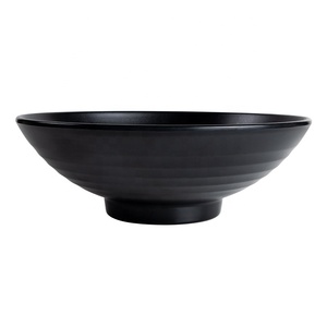 Cuenco de melamina para restaurante japonés, cuenco Negro Grande personalizado a granel, barato, 100% - Product Image 4