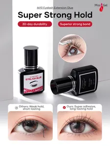 Wholesale Korea Professional Fast Drying Waterproof Eyelash Extension Glue Custom Lash Black Glue For Eyelash Extension Glue