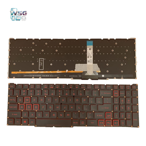 <span class=keywords><strong>คีย์บอร์ด</strong></span>แล็ปท็อป SZ-Wisbuild ขนาดเต็ม รุ่นใหม่ สำหรับเปลี่ยน <span class=keywords><strong>คีย์บอร์ด</strong></span> US พร้อมไฟแบ็คไลท์ LED สีดำ สำหรับ Nitro 5 AN515-46 AN515-58 AN515-56 - Product Image 2