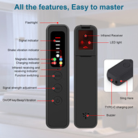 Détecteur de caméra S502, détecteur de signal RF, détecteur de bug sans fil, détecteur de lentille laser, traqueur à portée ultra-large, chercheur