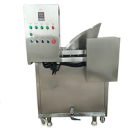 Friteuse commerciale à chauffage diesel/charbon 200/400/600L pour poulet, collations, menton, beignets, machine à frire