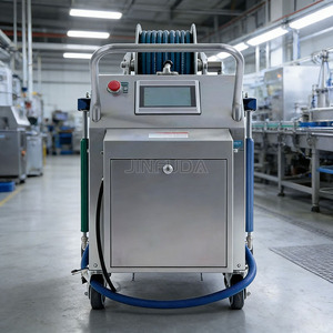 Machine de nettoyage mobile industrielle <span class=keywords><strong>haute</strong></span> <span class=keywords><strong>pression</strong></span> 250 bars pour la désinfection et le pulvérisation de mousse contre les taches d'huile lourde - Product Image 5