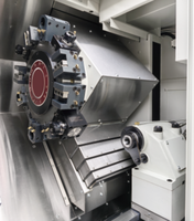 BL-S200Y Horizontale Schrägbett-CNC-Drehmaschine Einspindlig 3-Achsen Hochpräzise Automatische 12-Stationen-Werkzeughalterung für Metalldreharbeiten