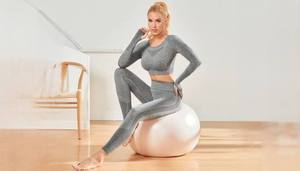 Pelota de Yoga para ejercicio, Bola de equilibrio para Fitness, estabilidad, pilates, de alta calidad y económica - Product Image 5