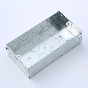 Thép mạ kẽm chống thả phổ thiết bị đầu cuối dưới hộp 3x3 + 1 chuyển Hộp nối - Product Image 1