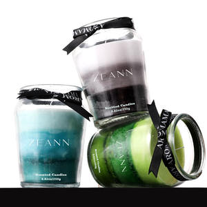 Bougies de cire de soja parfumées luxueuses pour l'aromathérapie à la maison parfums rafraîchissants et réconfortants longue durée pour les mariages - Product Image 3