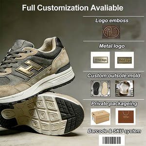 Calzado Deportivo de Moda con Logotipo Personalizado HUAMAK, <span class=keywords><strong>Zapatillas</strong></span> Transpirables de Malla para Hombre y Mujer, Zapatos Casuales para Caminar - Product Image 3