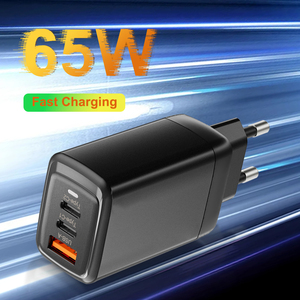 Handy-Lade block 65W USB C Typ C QC3.0 USB-Schnell ladung <span class=keywords><strong>3</strong></span>-Port-Multifunktions-GaN-Originalladegerät - Product Image 5