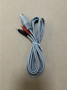 Cable de electrodo de terapia gris 5 Corn 2M 2 Pin para máquina de terapia <span class=keywords><strong>Digital</strong></span> Unidad <span class=keywords><strong>Tens</strong></span> Masajeador Producto de masaje - Product Image 2