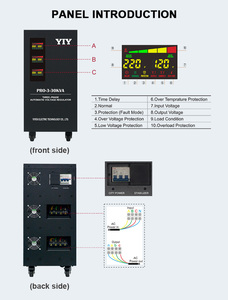 <span class=keywords><strong>20kva</strong></span> ba pha SVC tự động điều chỉnh điện áp ổn định 380V 400V 220V động cơ servo Loại AC vật liệu đồng 30kVA - Product Image 4