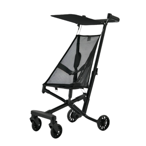 Xách tay có thể gập lại một tay gấp sơ sinh pram nhỏ gọn trọng lượng nhẹ du lịch Xe đẩy em bé với mái hiên - Product Image 2