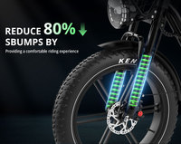 Vélo électrique KOOLUX X9 PRO, moteur arrière 48V 250W, cadre en acier, batterie au lithium, 7 vitesses, frein à disque
