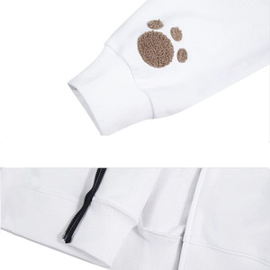 Felpa con Cappuccio Unisex di Alta Qualità con Zip Integrale, Stampa Personalizzata del <span class=keywords><strong>Logo</strong></span>, Design <span class=keywords><strong>Anime</strong></span>, Vendita all'Ingrosso - Product Image 4
