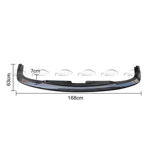 Lame de pare-chocs avant en fibre de carbone, spoiler aileron, séparateur pour Subaru Impreza 2006+ - Product Image 5